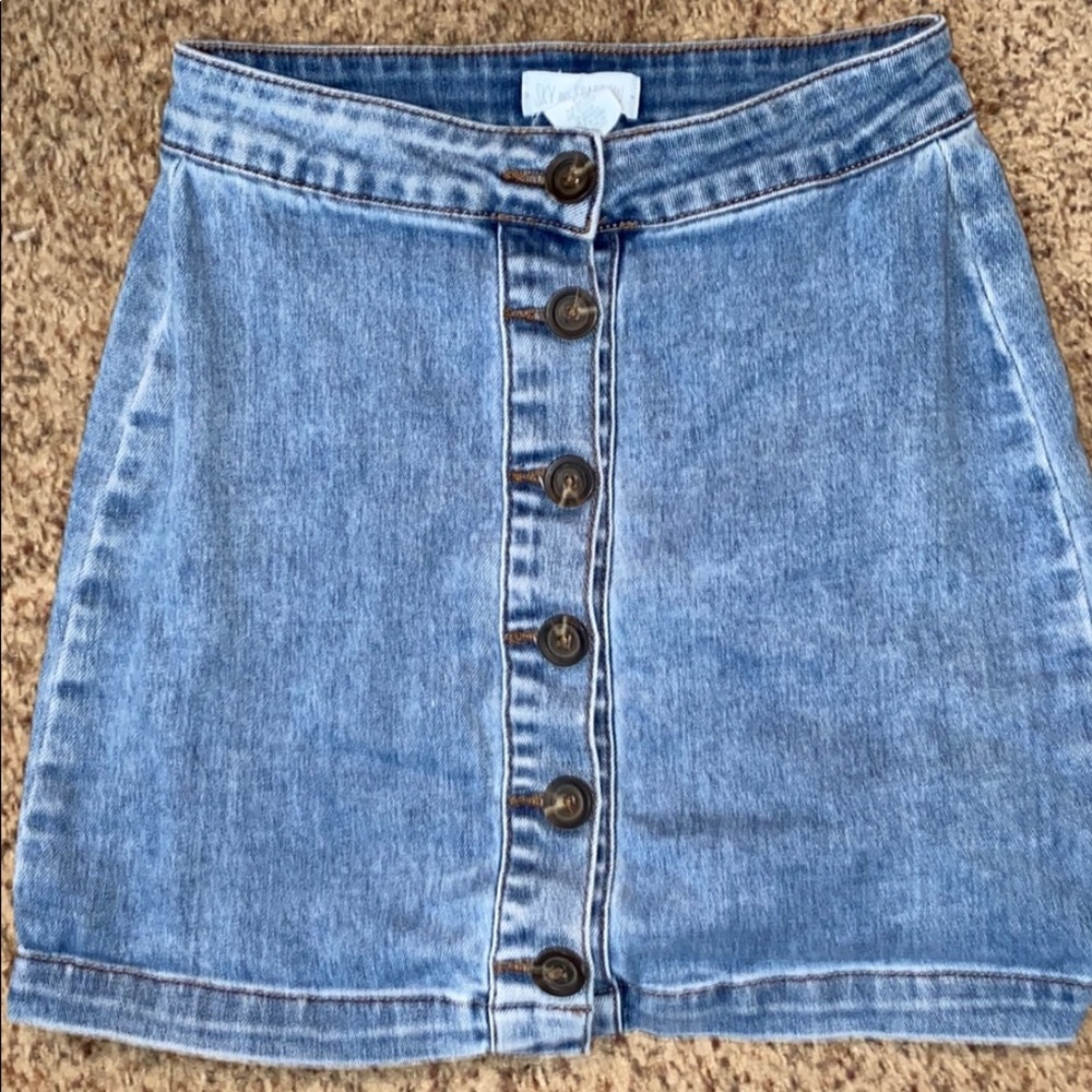 Jean skirt